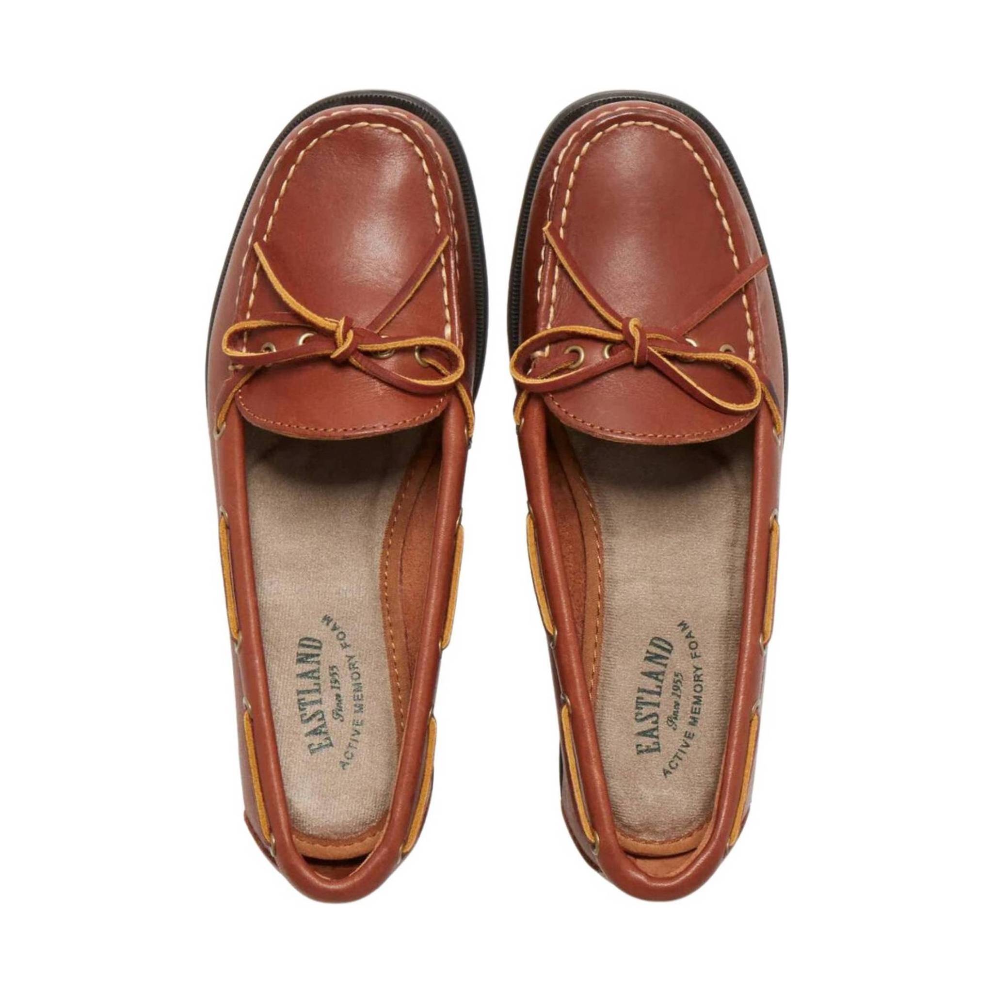 Eastland Women's Yarmouth Camp Moc Slip On - Tan by Lenny's Shoe & Apparel