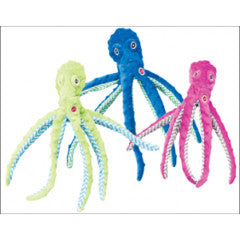Dog Toy Unstuffed Skinneeez Octopus Extreme Assorted Colors (Sold Individually) by Homeportonline