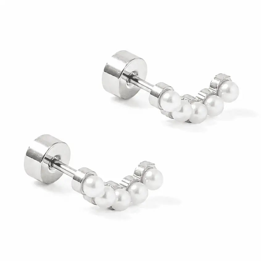 Linny Co Screw Back Stud Earrings