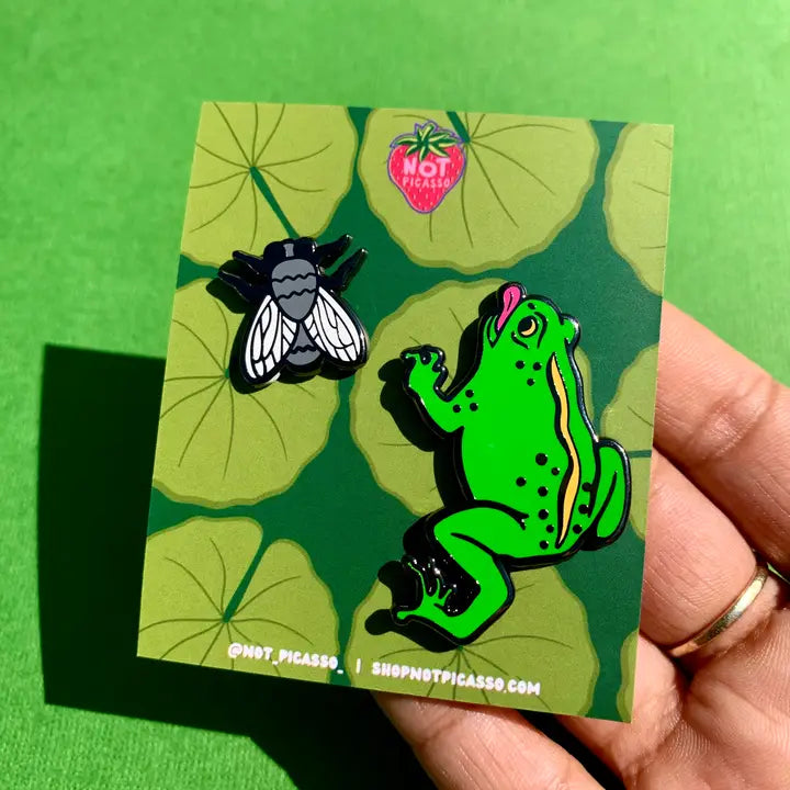 Not Picasso Enamel Pins