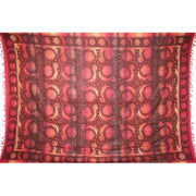 Tapestry Full Size Overprint Madras Celestial Red by Homeportonline