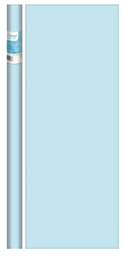 Solid Light Blue Gift Wrap