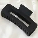 Solid Color Rectangle Shaped Hair Claw