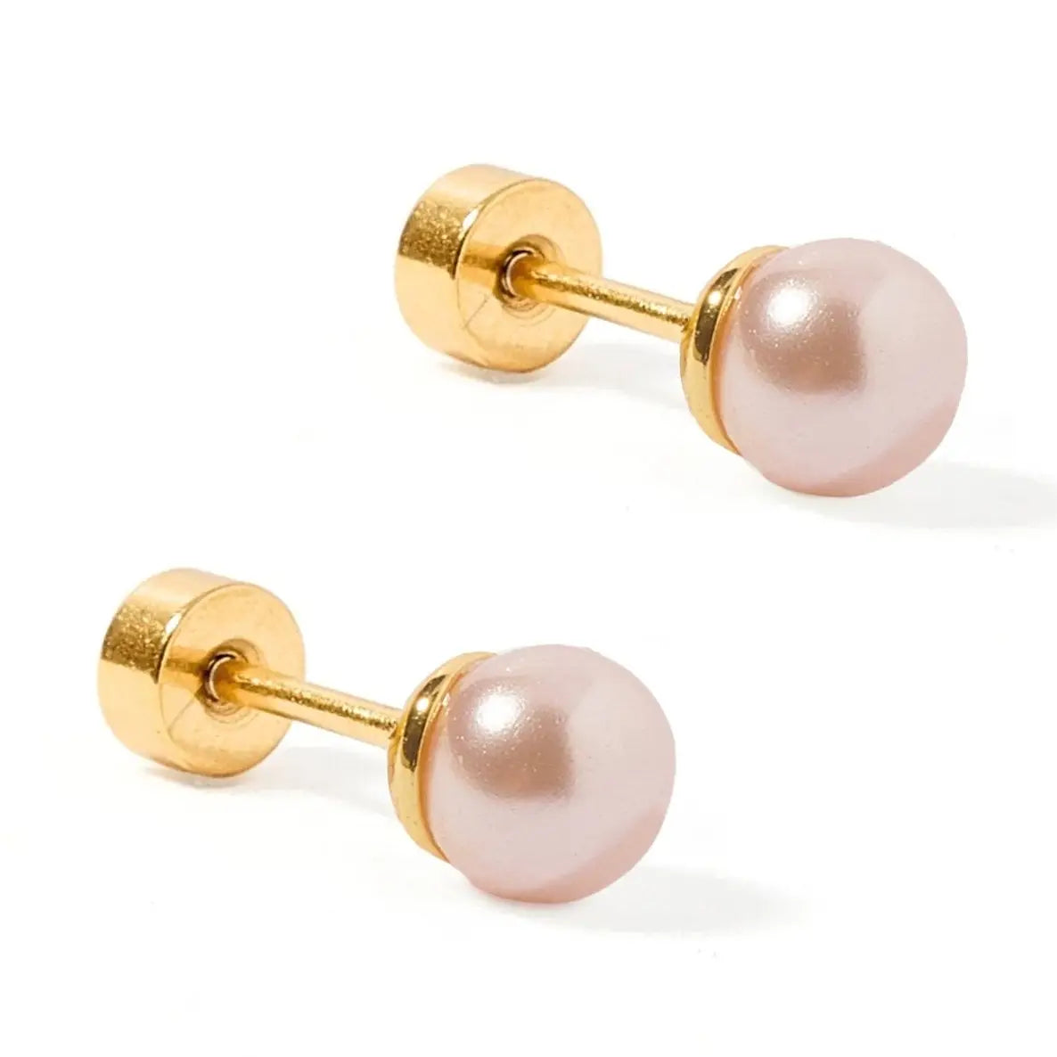 Linny Co Screw Back Stud Earrings