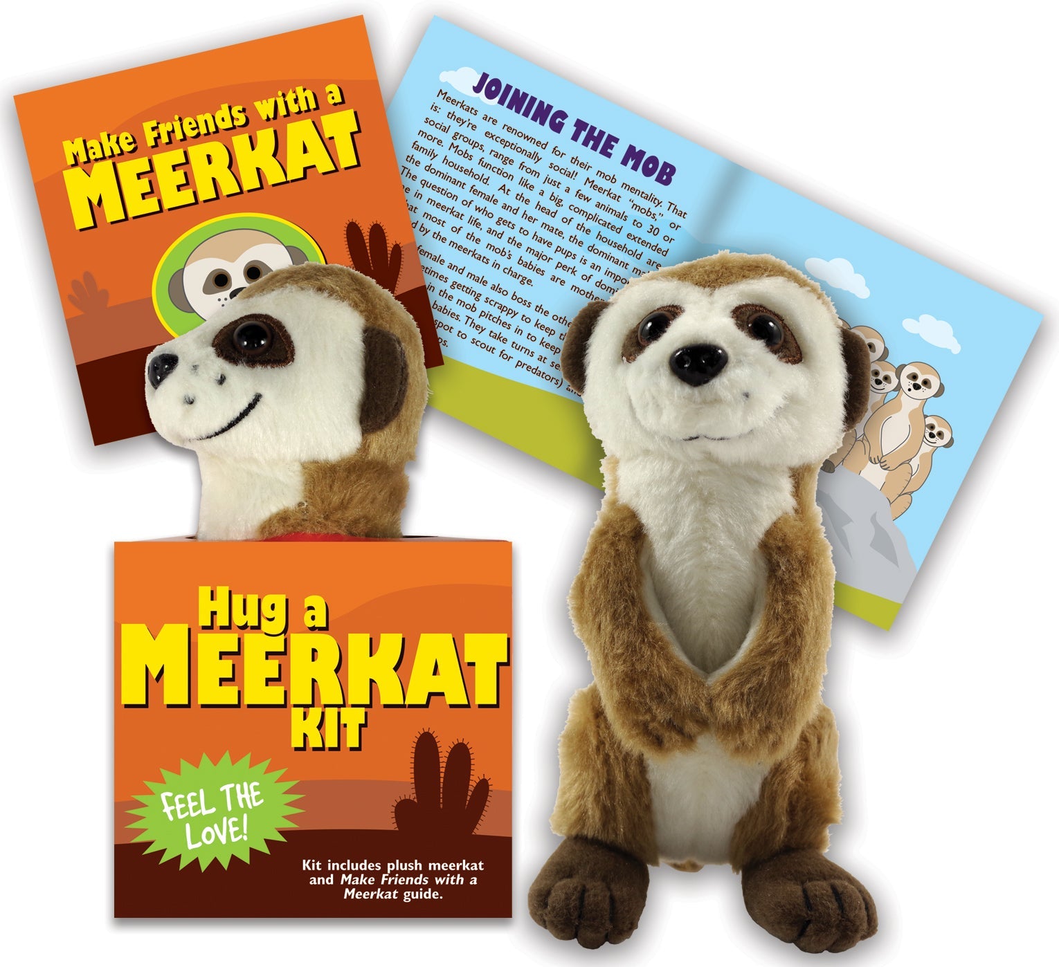 Petites Plush Kit Hug A Meercat