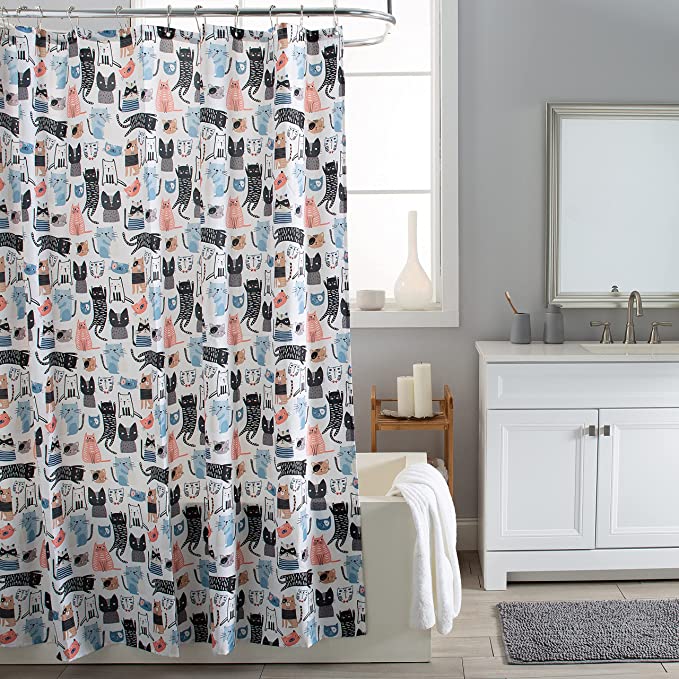 Shower Curtain - Cats by Homeportonline
