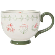 Camellia Stoneware Mug by Kiss the Cook