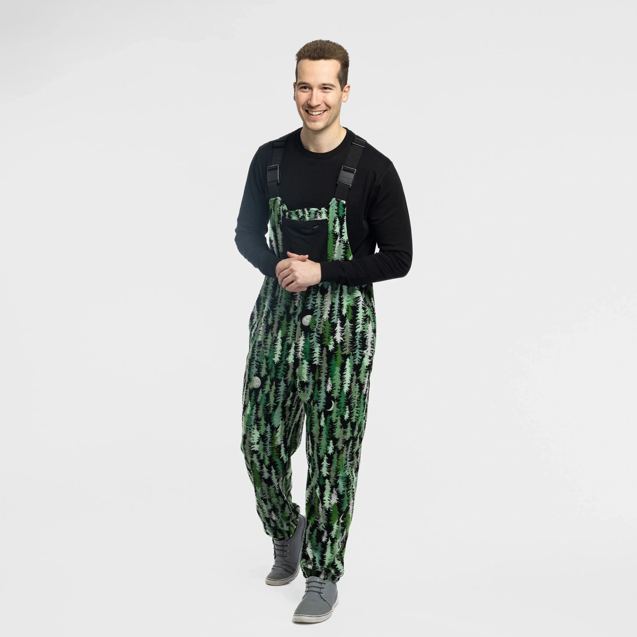 Long Trail Fleece Overall-Bib