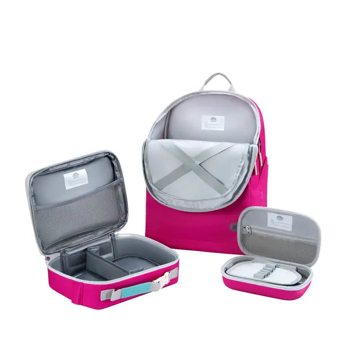 Color Block Complete Backpack Set