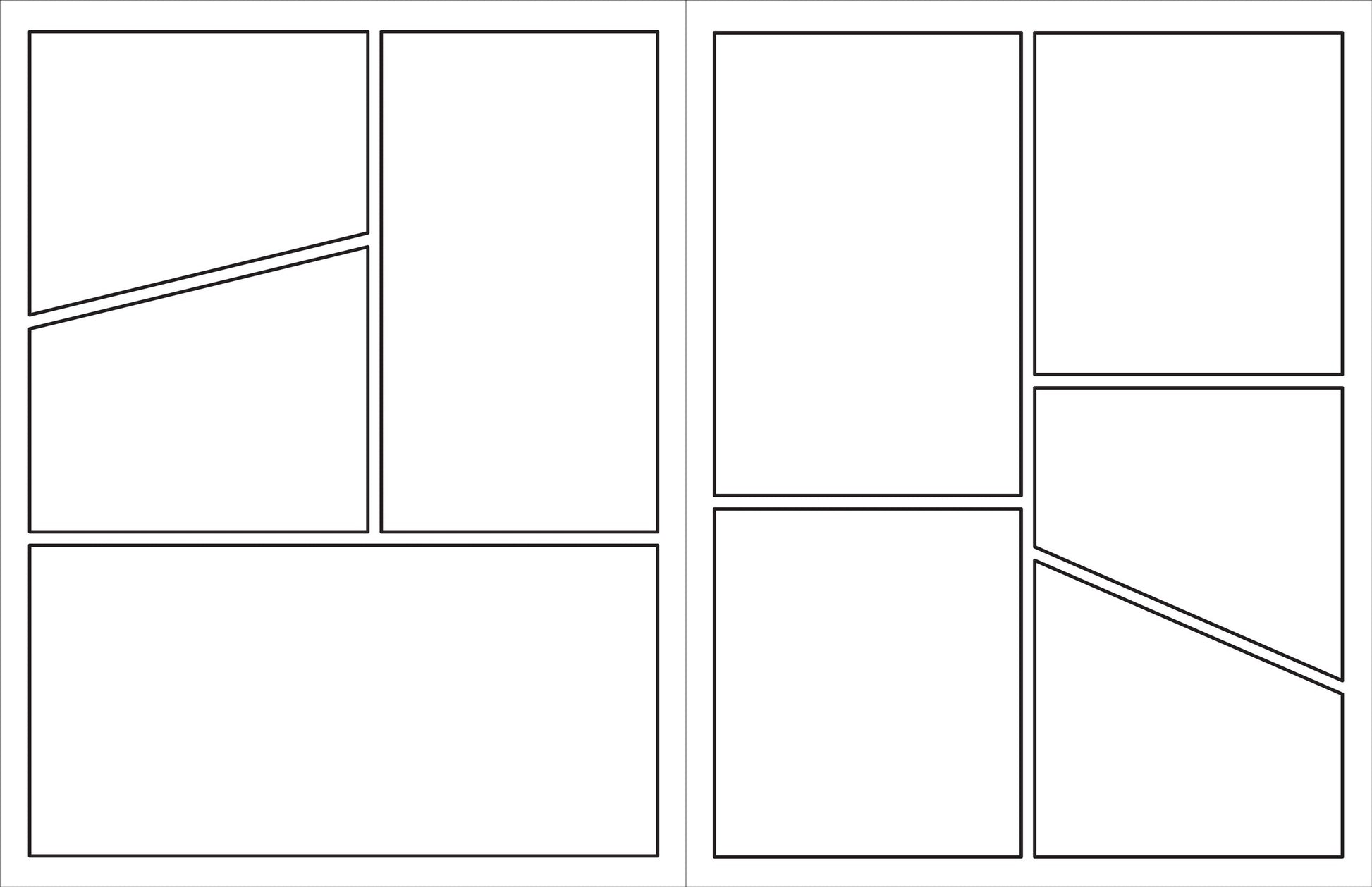 Art Center Blank Comic Book 64 Page by Homeportonline