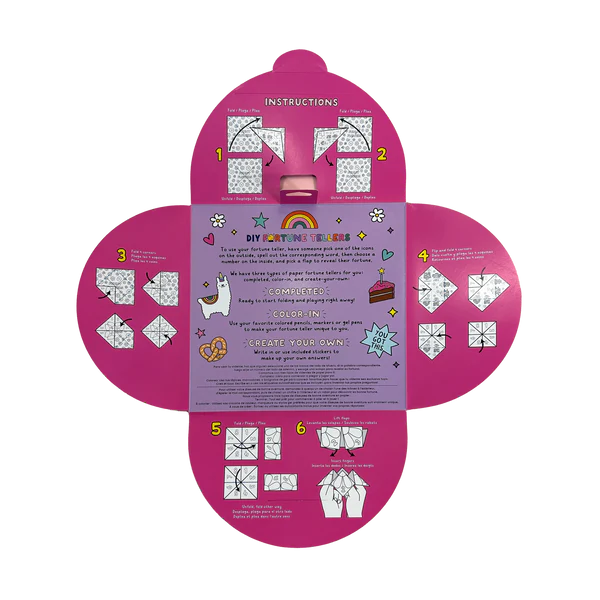 Paper Activity Kit D.I.Y. Fortune Tellers by Homeportonline