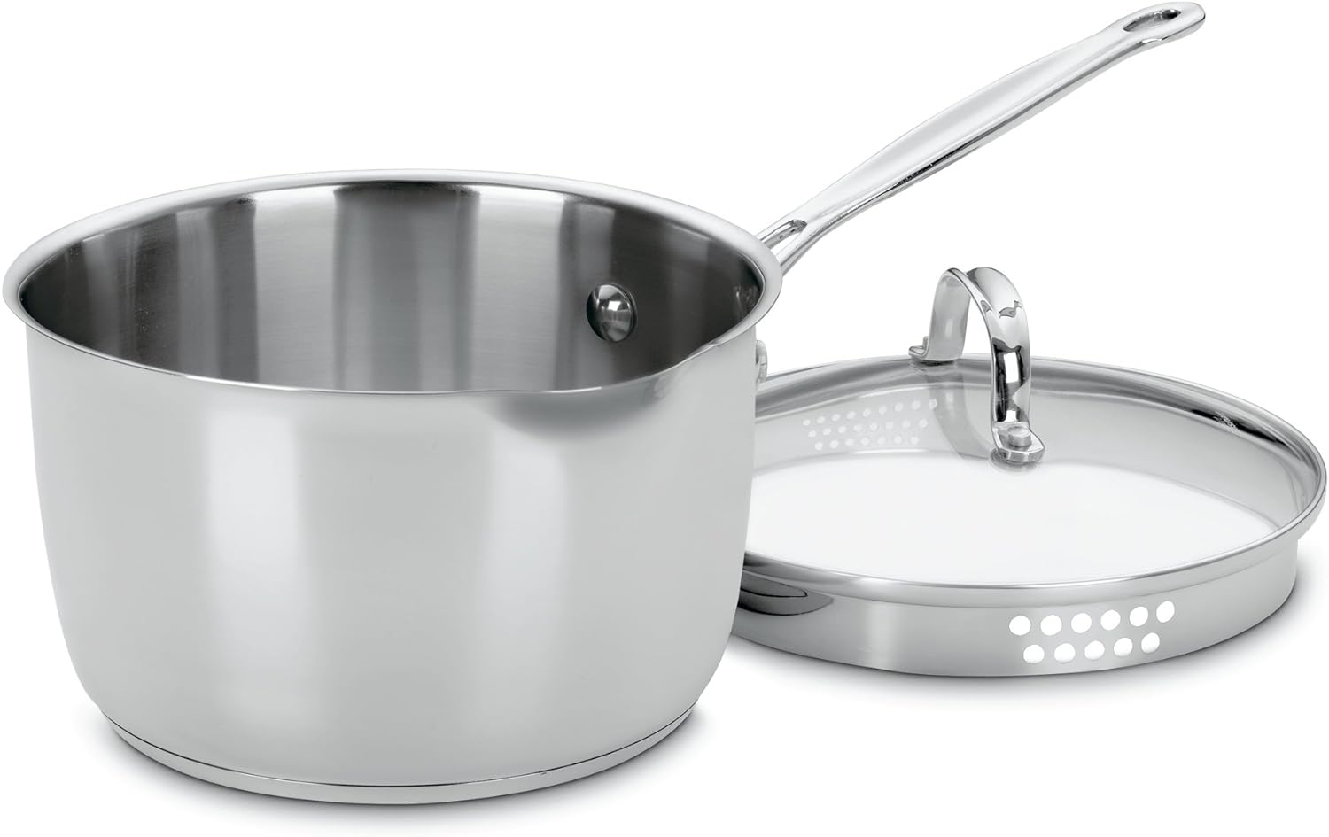 Chef's Classic Cook And Pour Saucepan - 3qt by Homeportonline