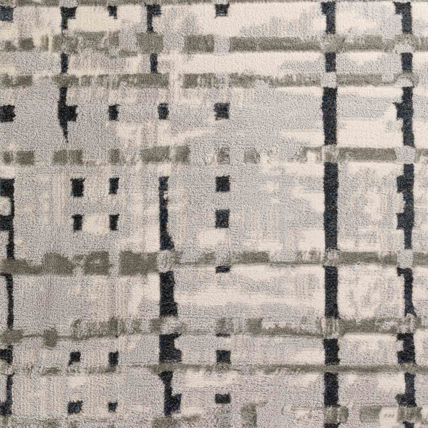 Karma Rug Grey 2'3"X7'5" by Homeportonline