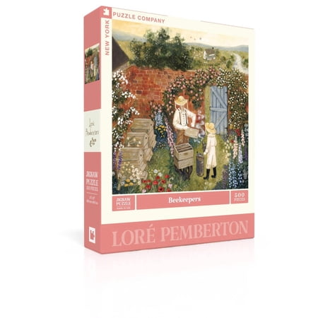 New York Puzzle Company Beekeepers 500 Piece Jigsaw Puzzle