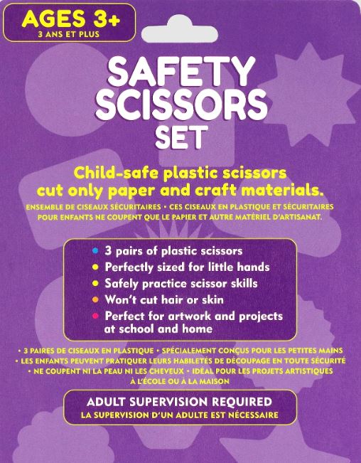 Scissors Set Safety Set of 3 by Homeportonline
