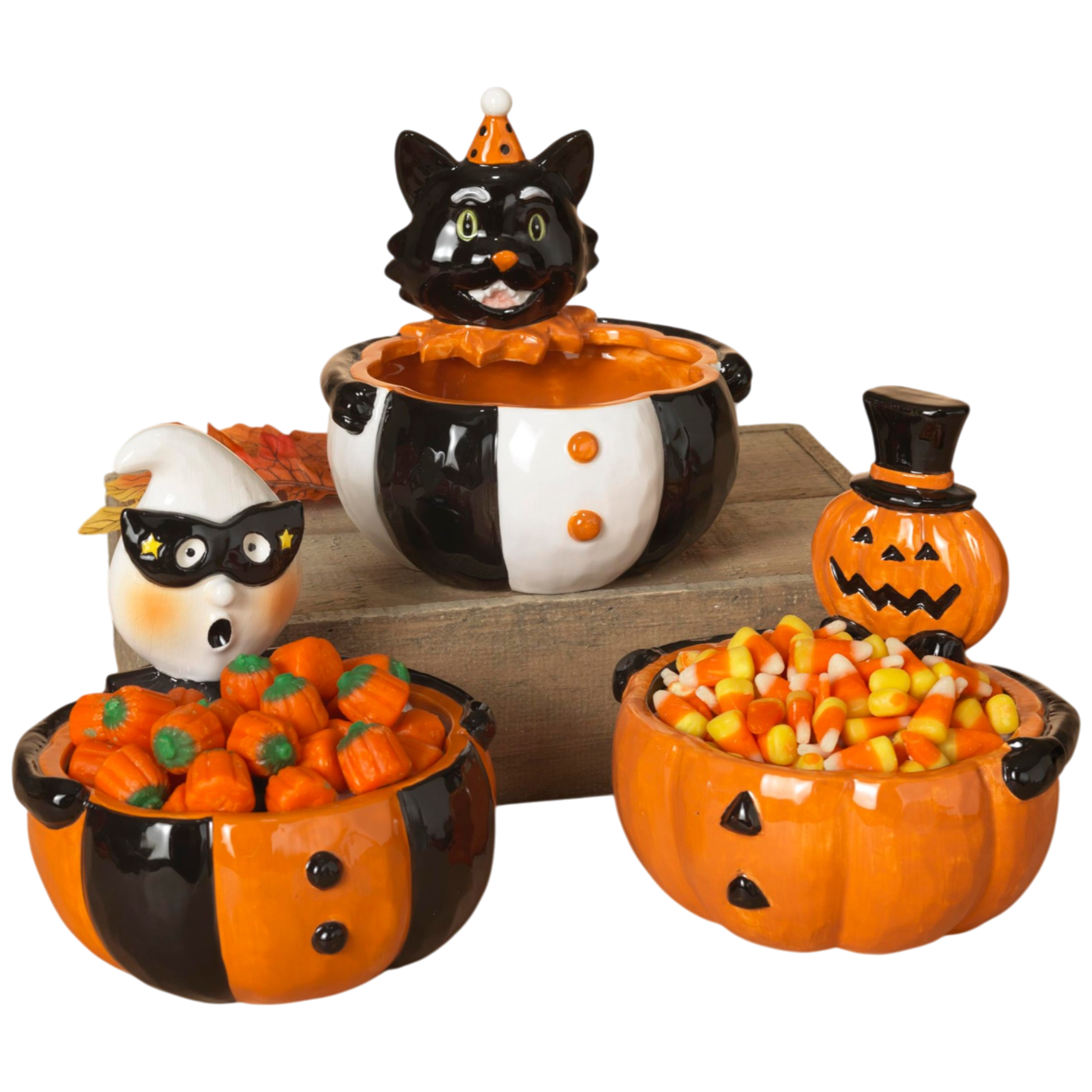 Halloween Ceramic Candy Dish -