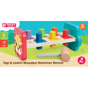 Tap & Learn Wooden Hammer Bench