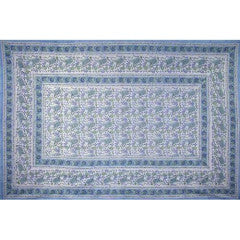 Tapestry Full Size Rajasthan Paisley Blue by Homeportonline