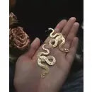 Celestial Snake Earrings