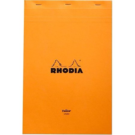 Rhodia Pad - 8.25" x 12.5" - Lined - Orange