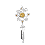 Solar LED Lighted Wind Chime - Sun