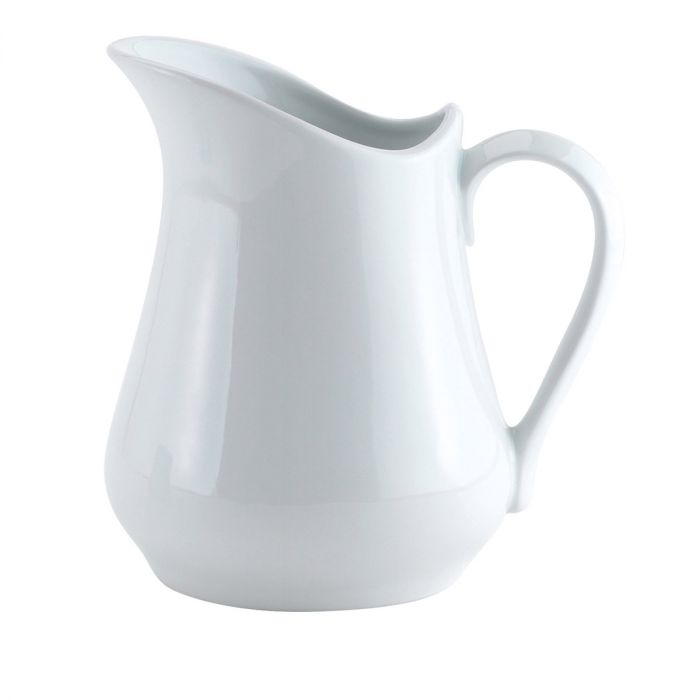 Creamer Pitcher - Porcelain Coffee Creamer Pitcher 16oz by Homeportonline