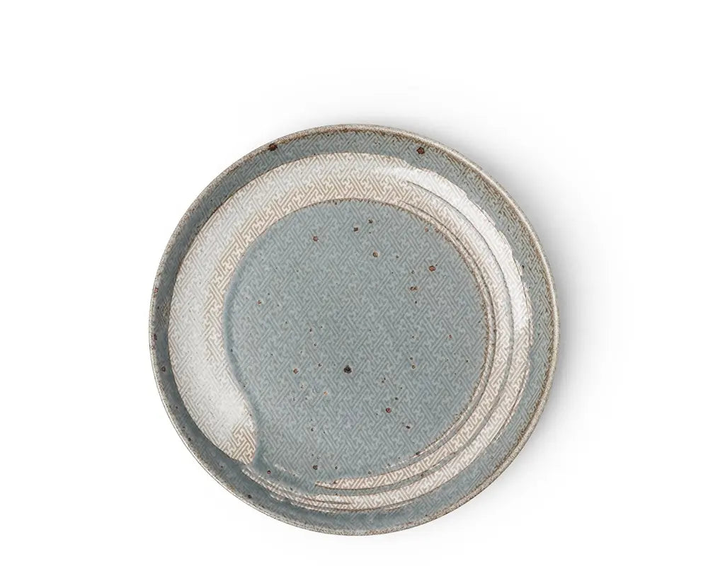 Enso Green Plate by Kiss the Cook