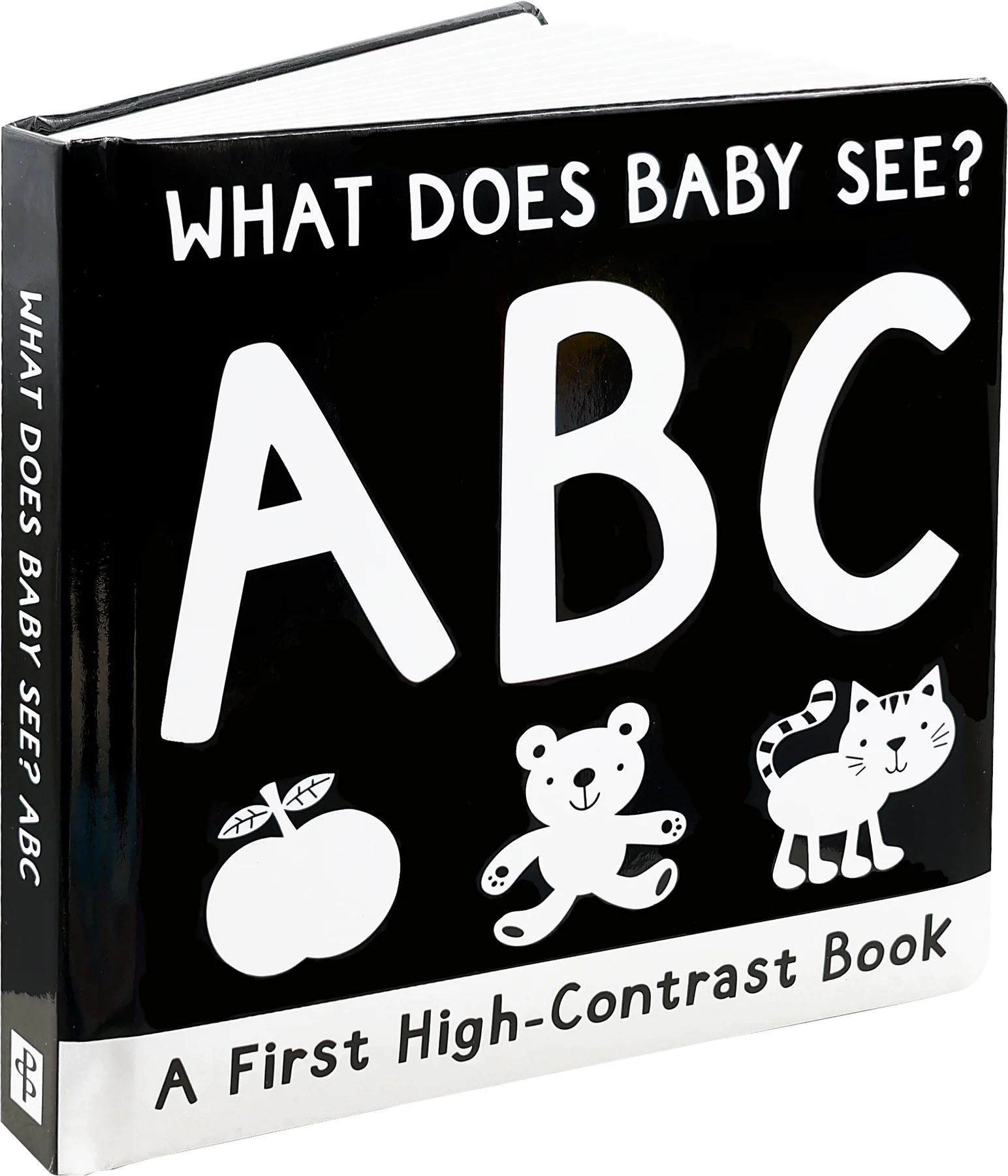 First Board Book High Contrast What Does Baby See? ABC by Homeportonline