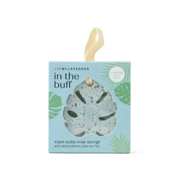 Lemon Lavender in the Buff Super Sudsy Soap Sponge