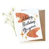 "Happy Birthday Gorgeous"- Retro Card