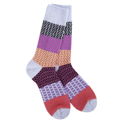 Socks - World's Softest Gallery Crew Lavender by Homeportonline
