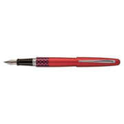 Pilot 91432 Mr Retro Pop Collection Fountain Pen  Red Barrel  Black Ink  Fine