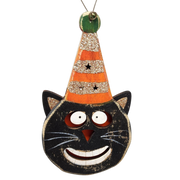 Halloween Happy Cat Ornament