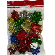 Assortment Peel And Stick Bows - Set of 26