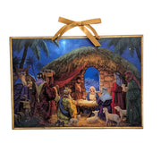 The Nativity Scene Large Advent Calendar