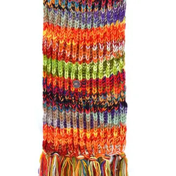 Electric Scarves-Hand Knitted Wool