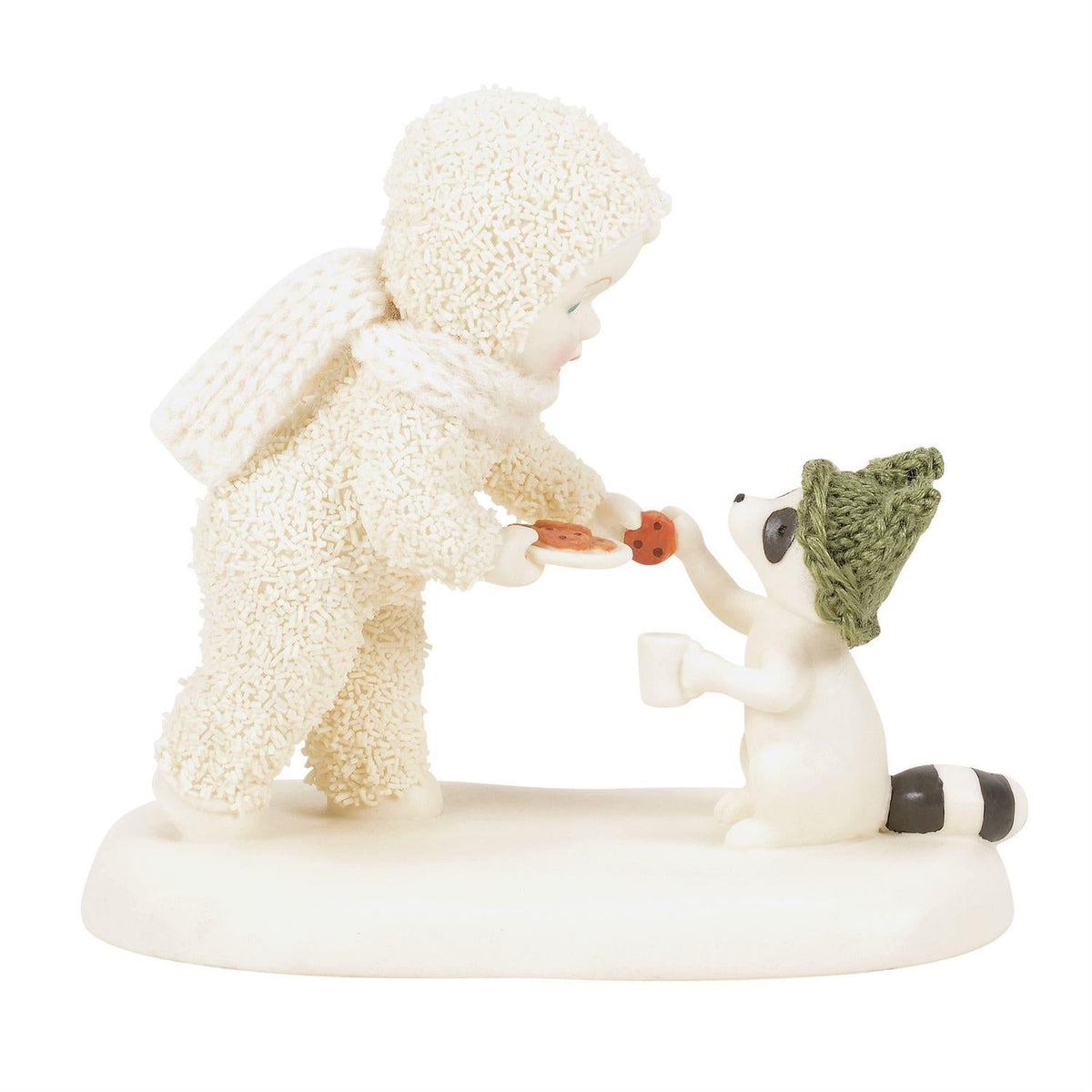 Snowbabies Raccoon Treat