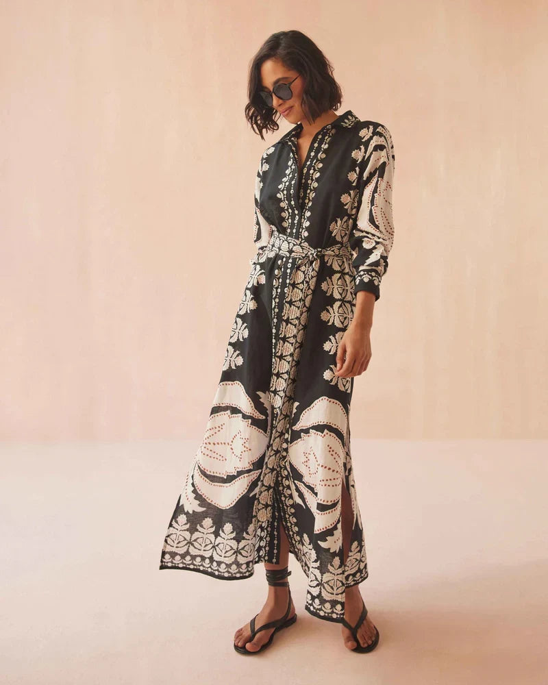 OMIKA Emma Shirt Dress Maxi