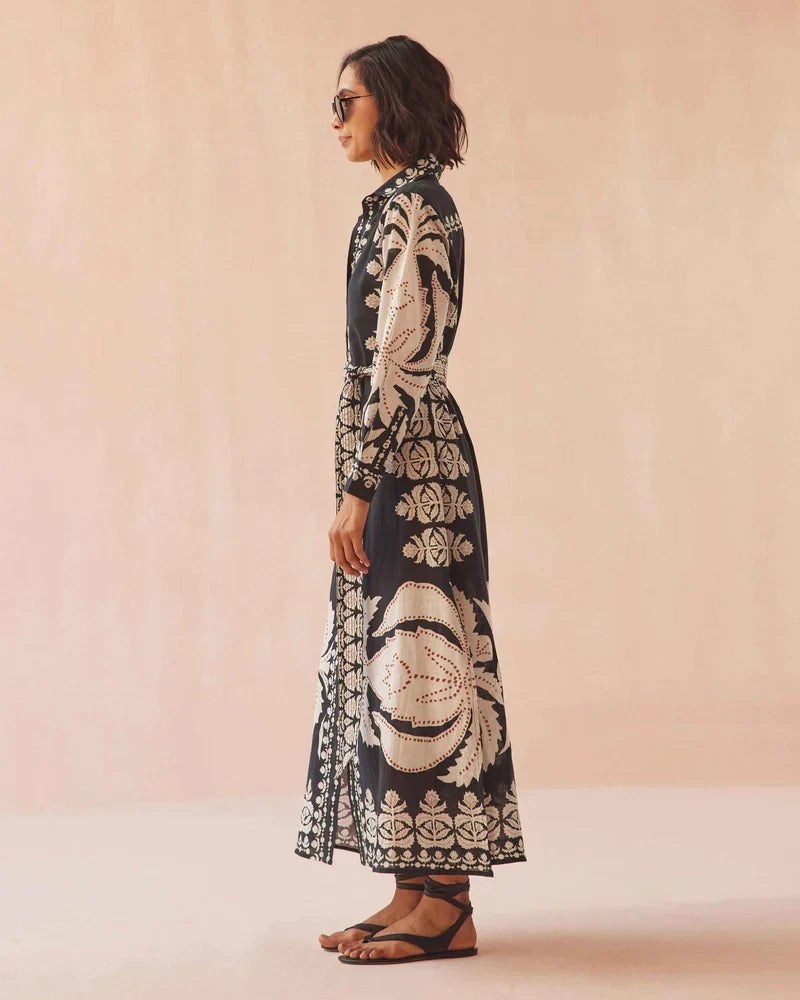 OMIKA Emma Shirt Dress Maxi