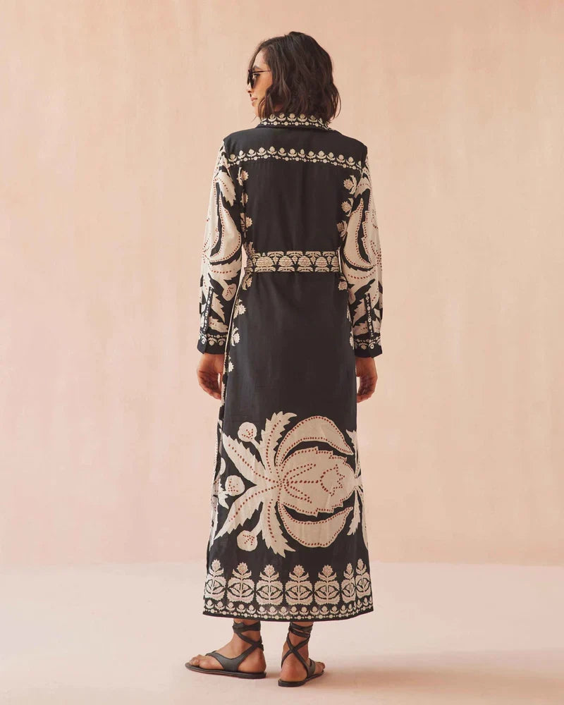 OMIKA Emma Shirt Dress Maxi