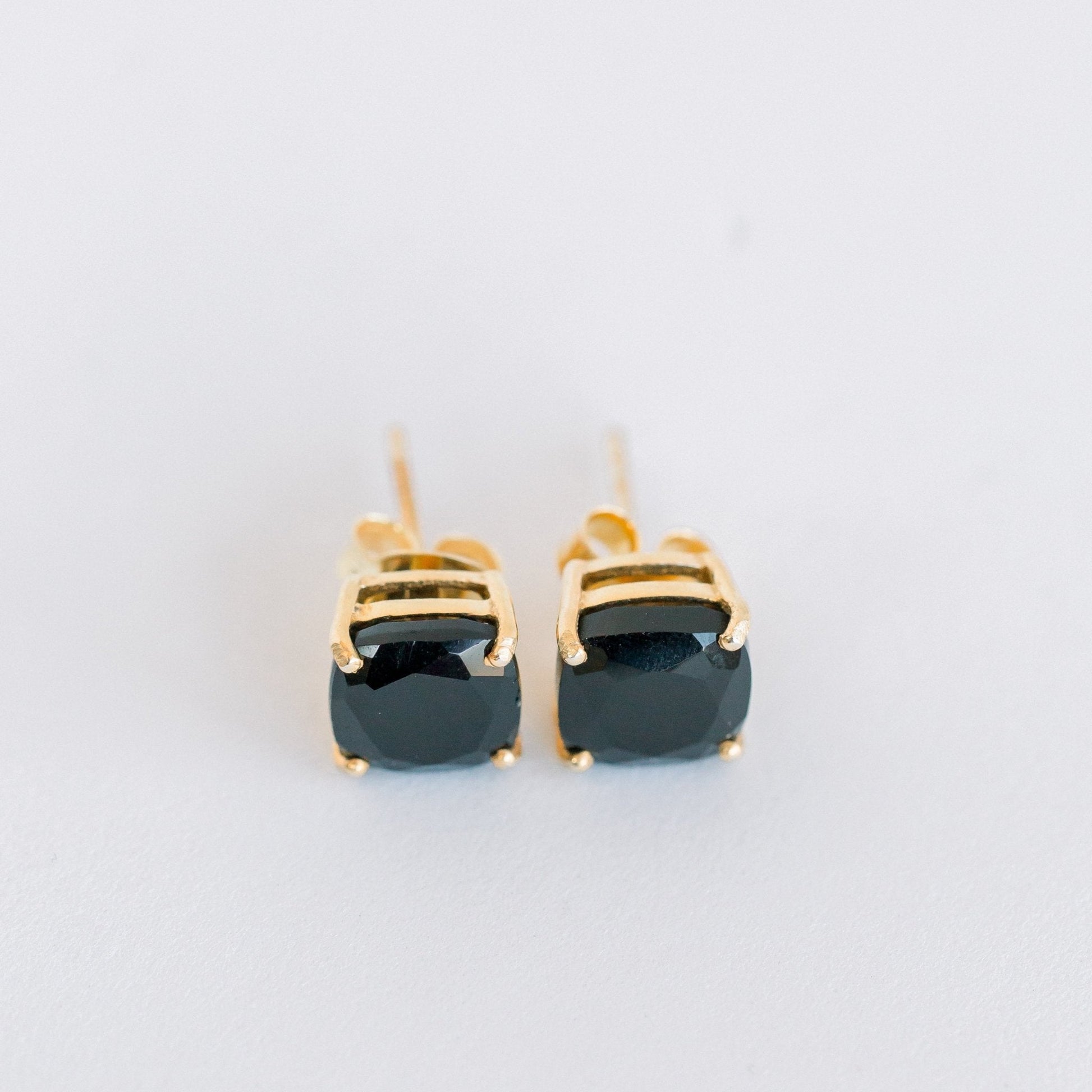 Emmy Studs | Black Onyx by elliparr