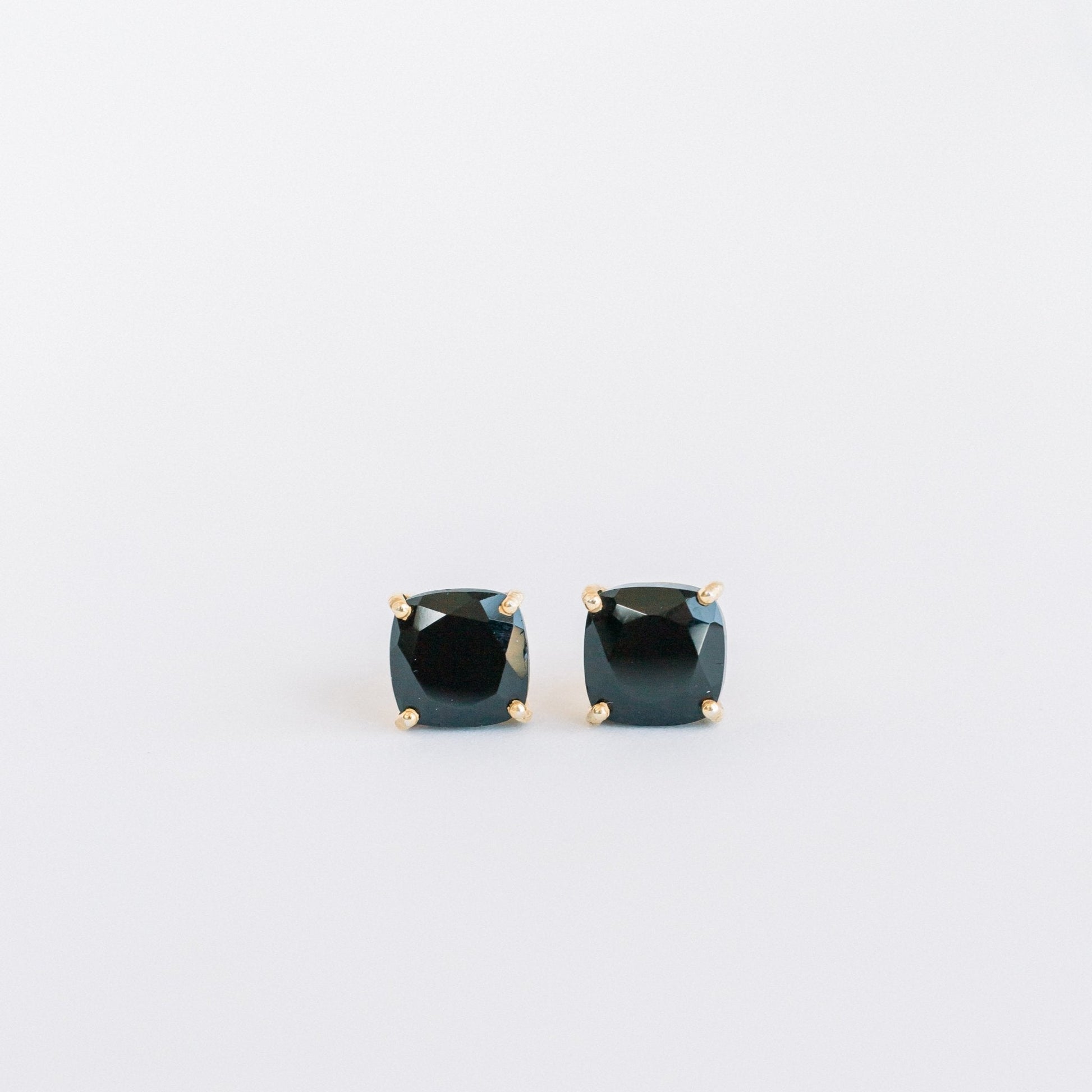 Emmy Studs | Black Onyx by elliparr