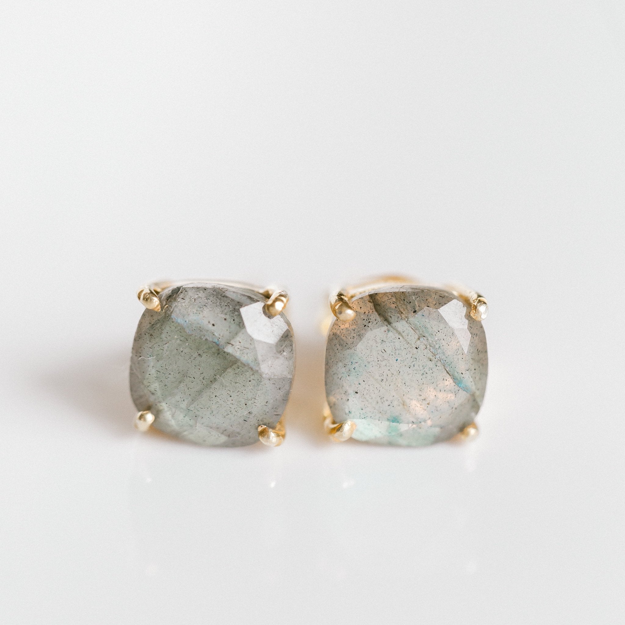 Emmy Studs | Labradorite by elliparr
