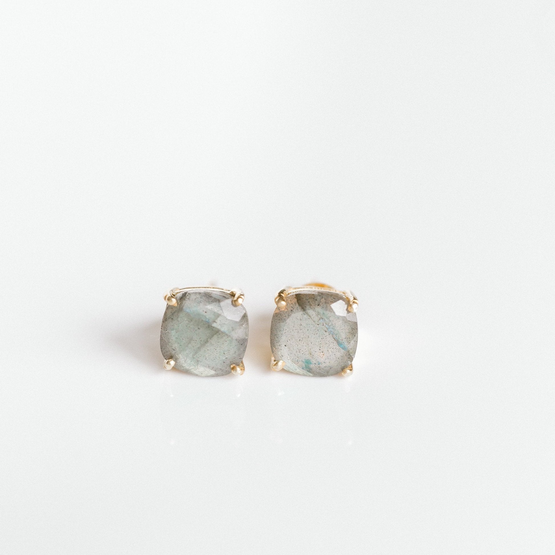 Emmy Studs | Labradorite by elliparr