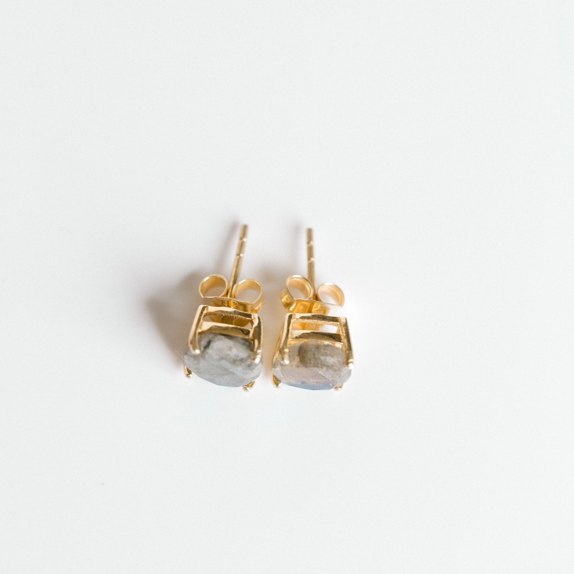 Emmy Studs | Labradorite by elliparr