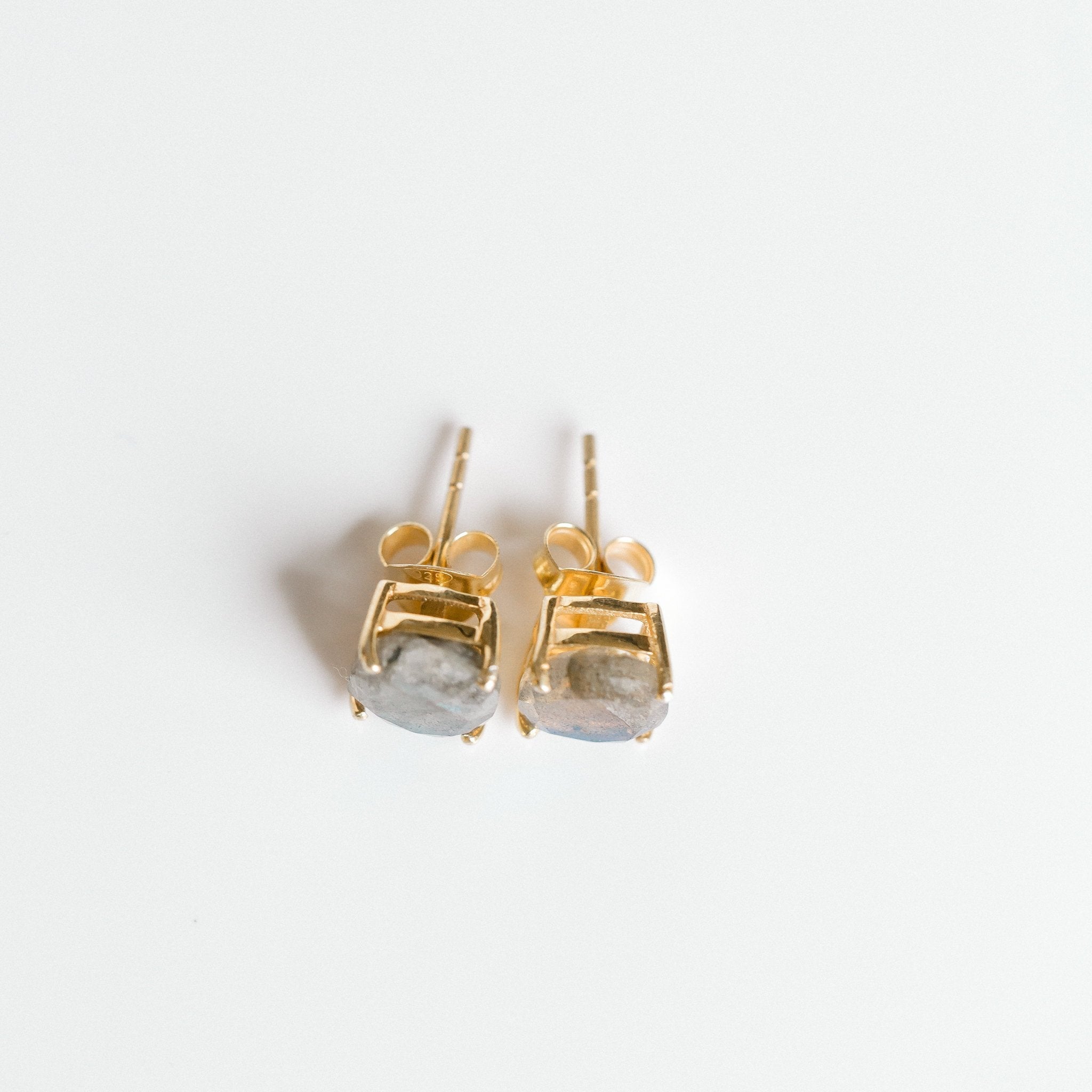 Emmy Studs | Labradorite by elliparr