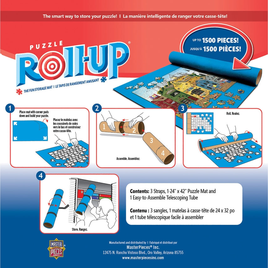 Jigsaw Puzzle Roll-Up Storage Mat