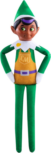 Elf On The Shelf Elf Mate - Toy Maker with Dark Hair and Green Eyes