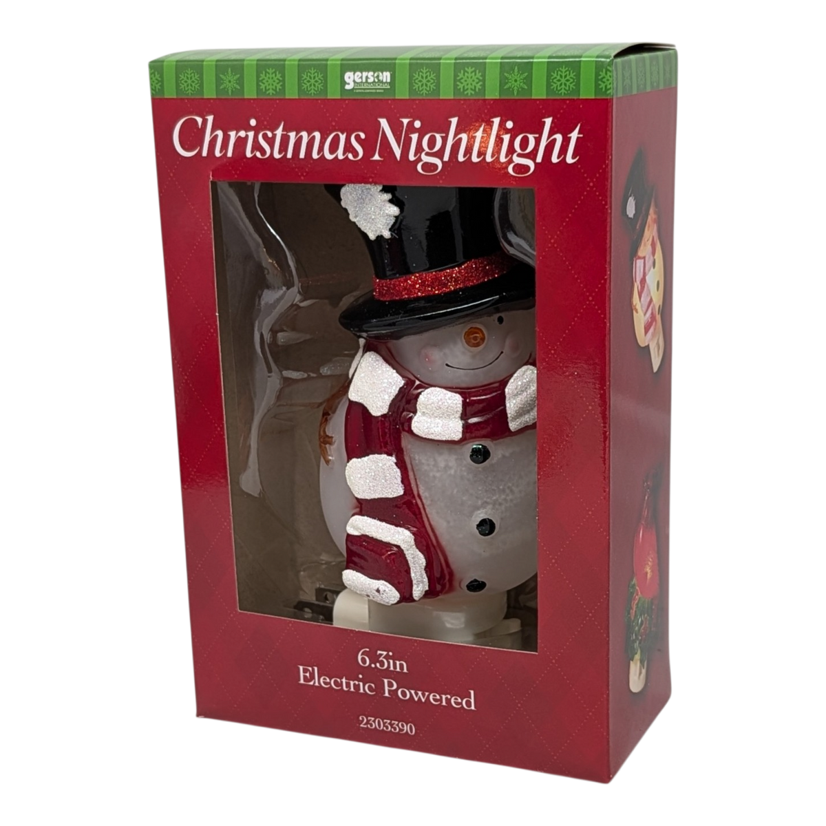 Acrylic Nightlight - Classic Snowman