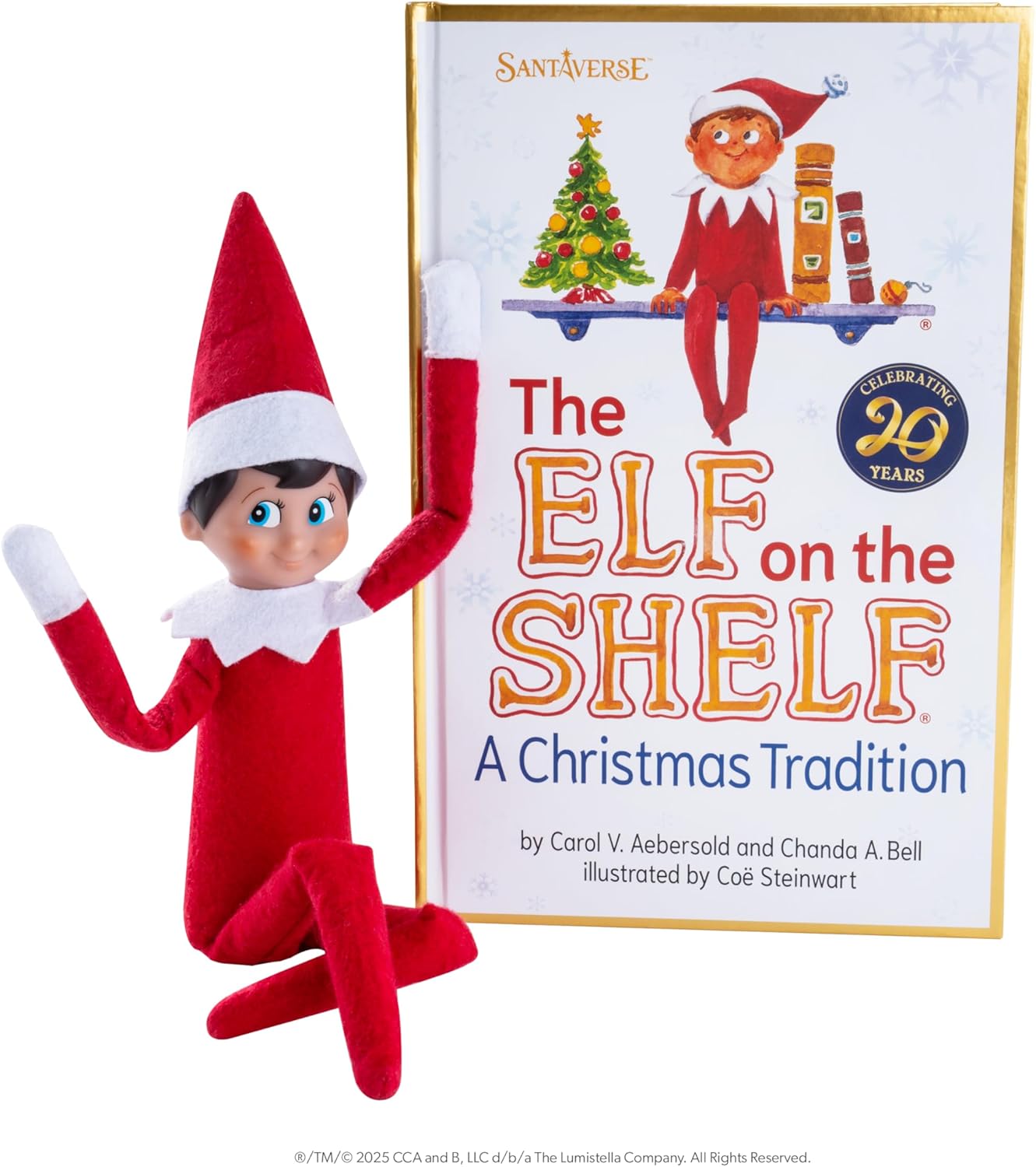 The Elf on the Shelf Ltd 20th Anniversary Boy Blue Eyes